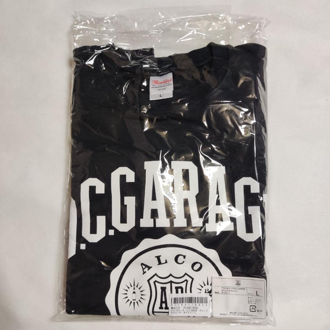 TBSラジオアルコ&ピースD.C.GARAGE ネイビー スウェットシャツ TBS